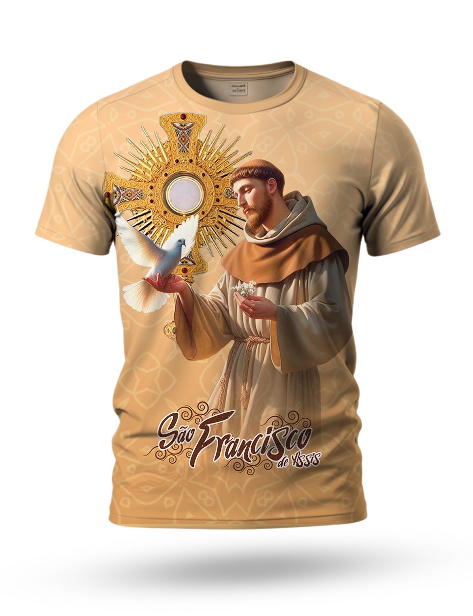 Arte Camiseta São Francisco de Assis 01