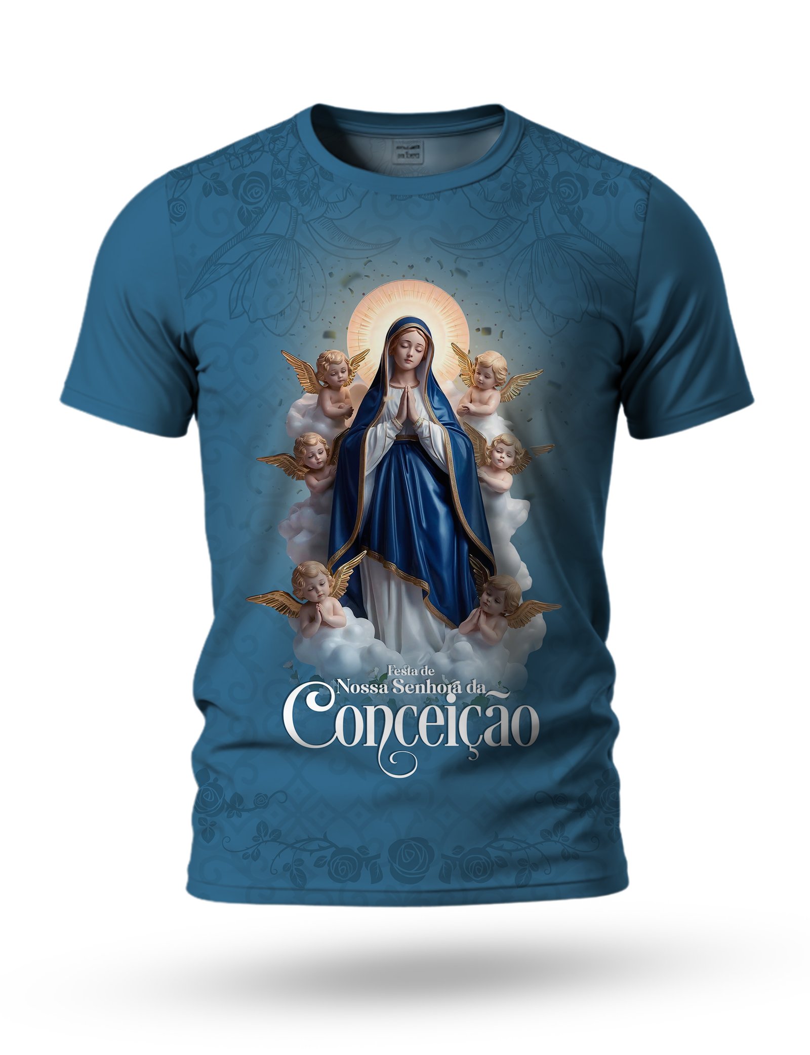 Arte Camiseta de Nossa Senhora da Conceição 03