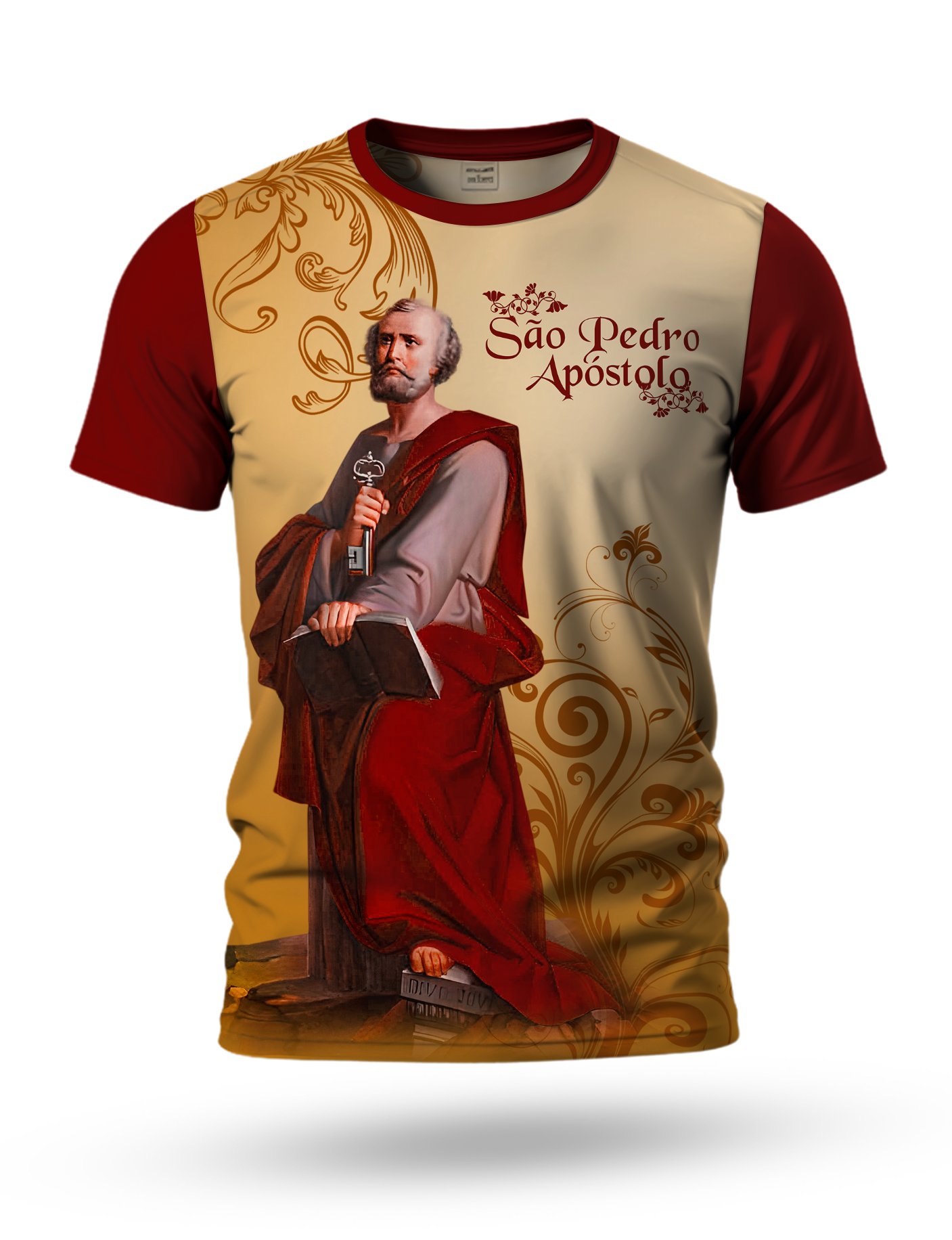 Arte Camiseta São Pedro Apóstolo Padroeiro 02