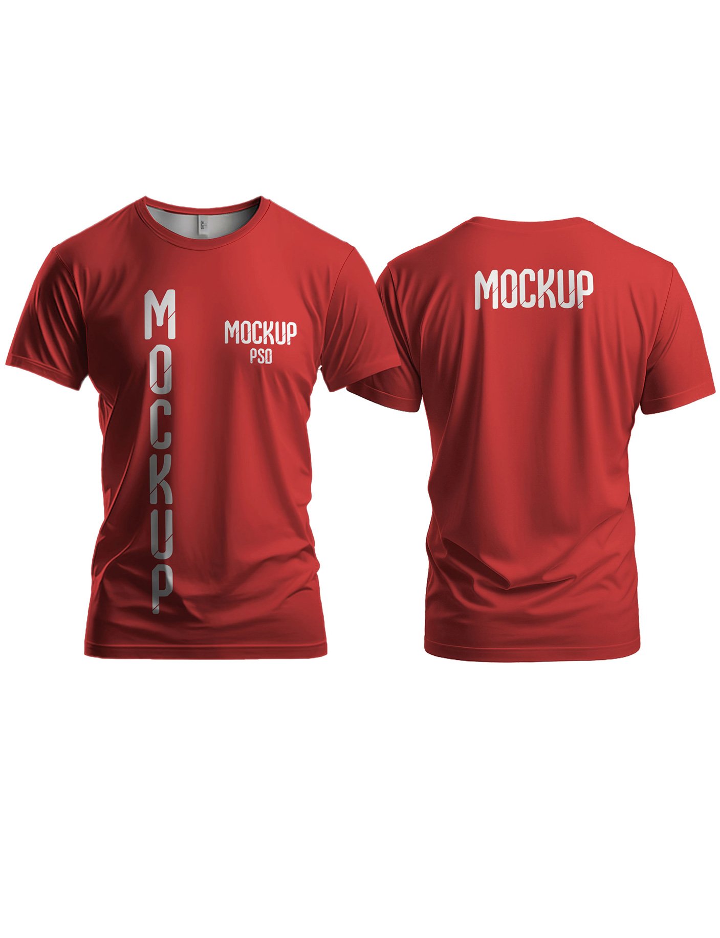 Mockup Realista de Camiseta PSD 02