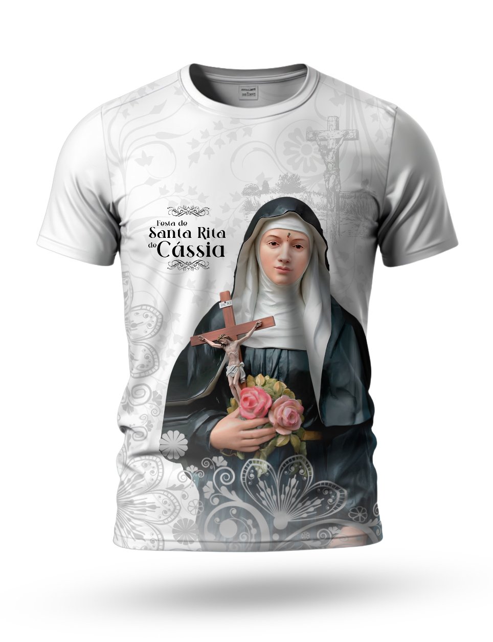 Arte Camiseta Santa Rita de Cássia 01