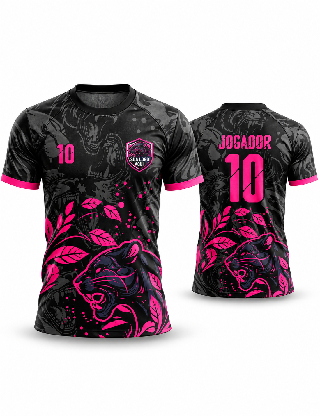 Arte: Arte Camiseta Interclasse Tema Pantera Rosa para Sublimação 07
